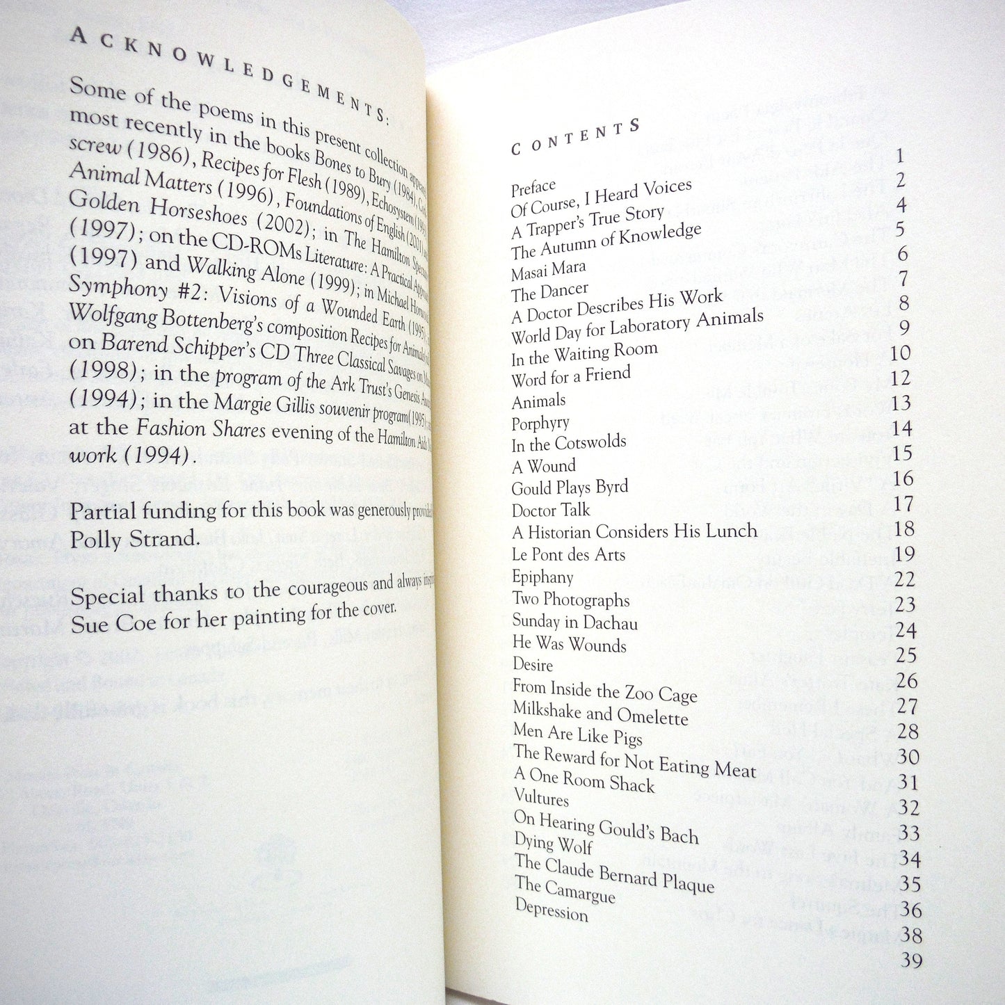 BESIDE THE HEMLOCK GARDEN, On Live and Rights, Poetry by James Strecker (1st Ed. SIGNED)