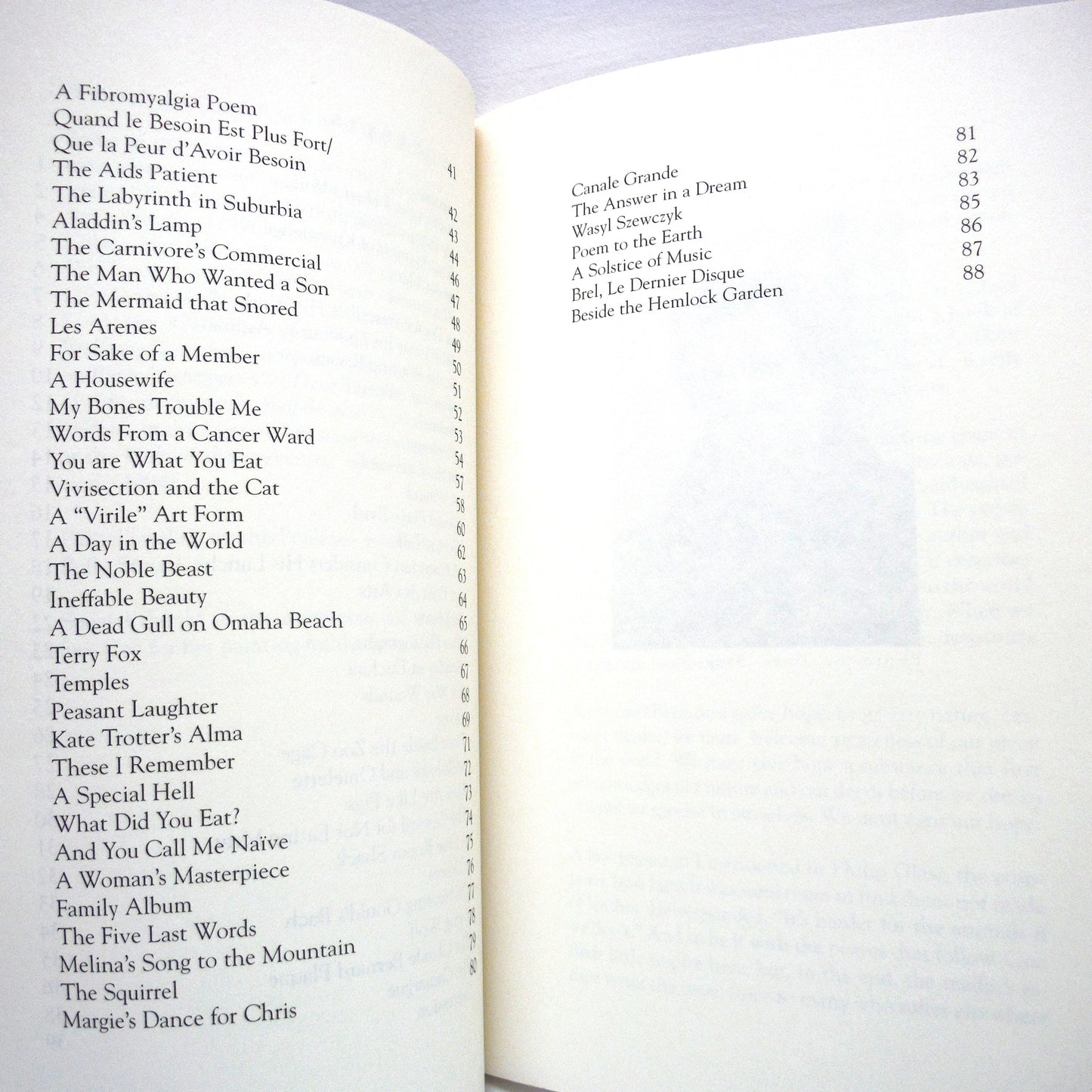 BESIDE THE HEMLOCK GARDEN, On Live and Rights, Poetry by James Strecker (1st Ed. SIGNED)