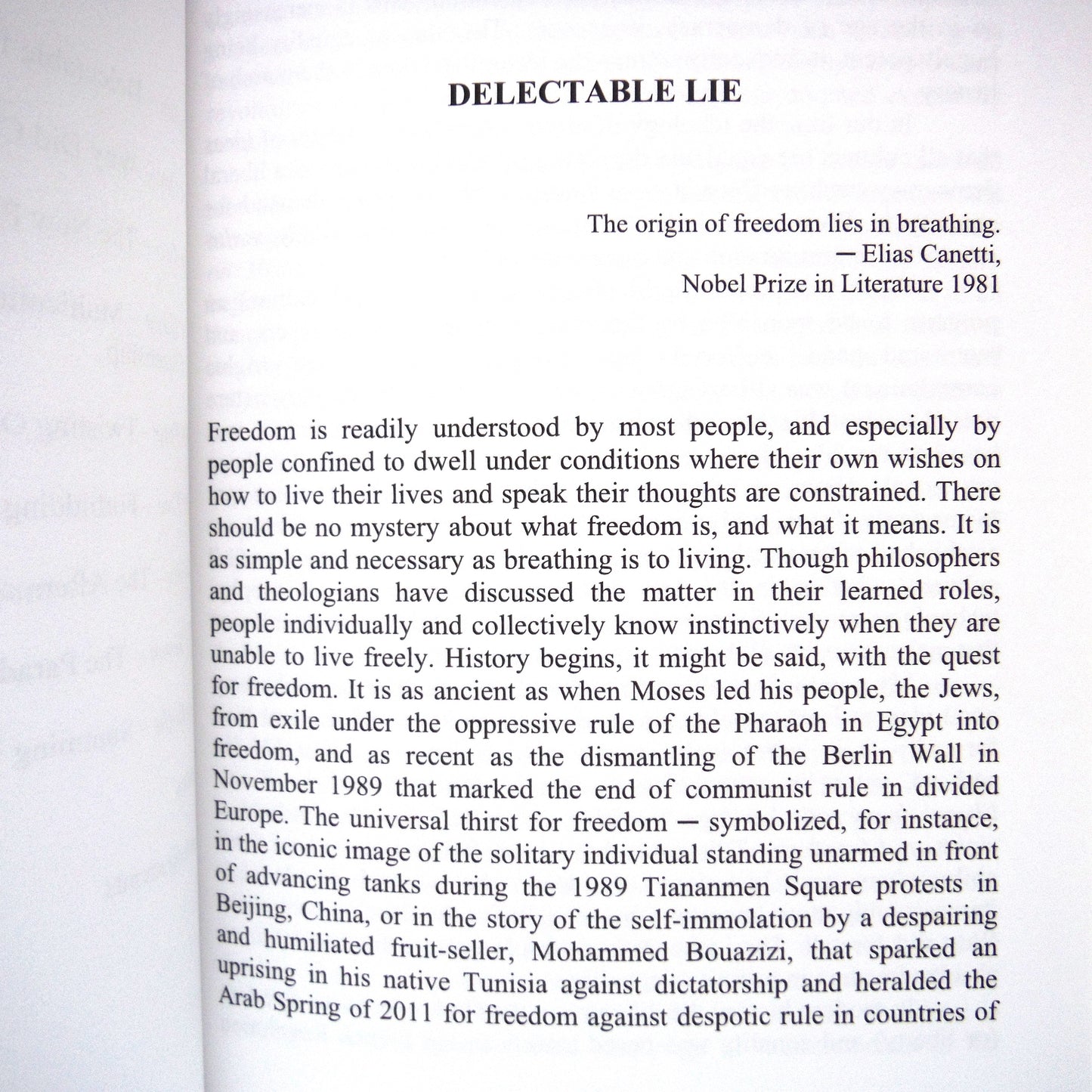 DELECTABLE LIE, A Liberal Repudiation of Multiculturalism, by Salim Mansur (1st Ed. SIGNED)