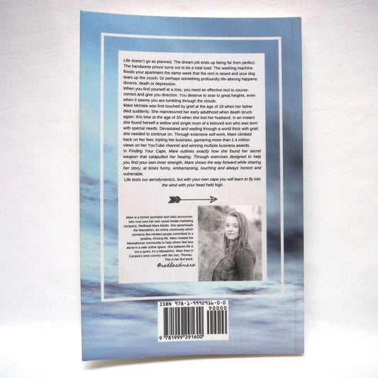 FINDING YOUR CAPE, How to course correct and achieve greatness when things don't go as planned, by Mare McHale (1st Ed. SIGNED)