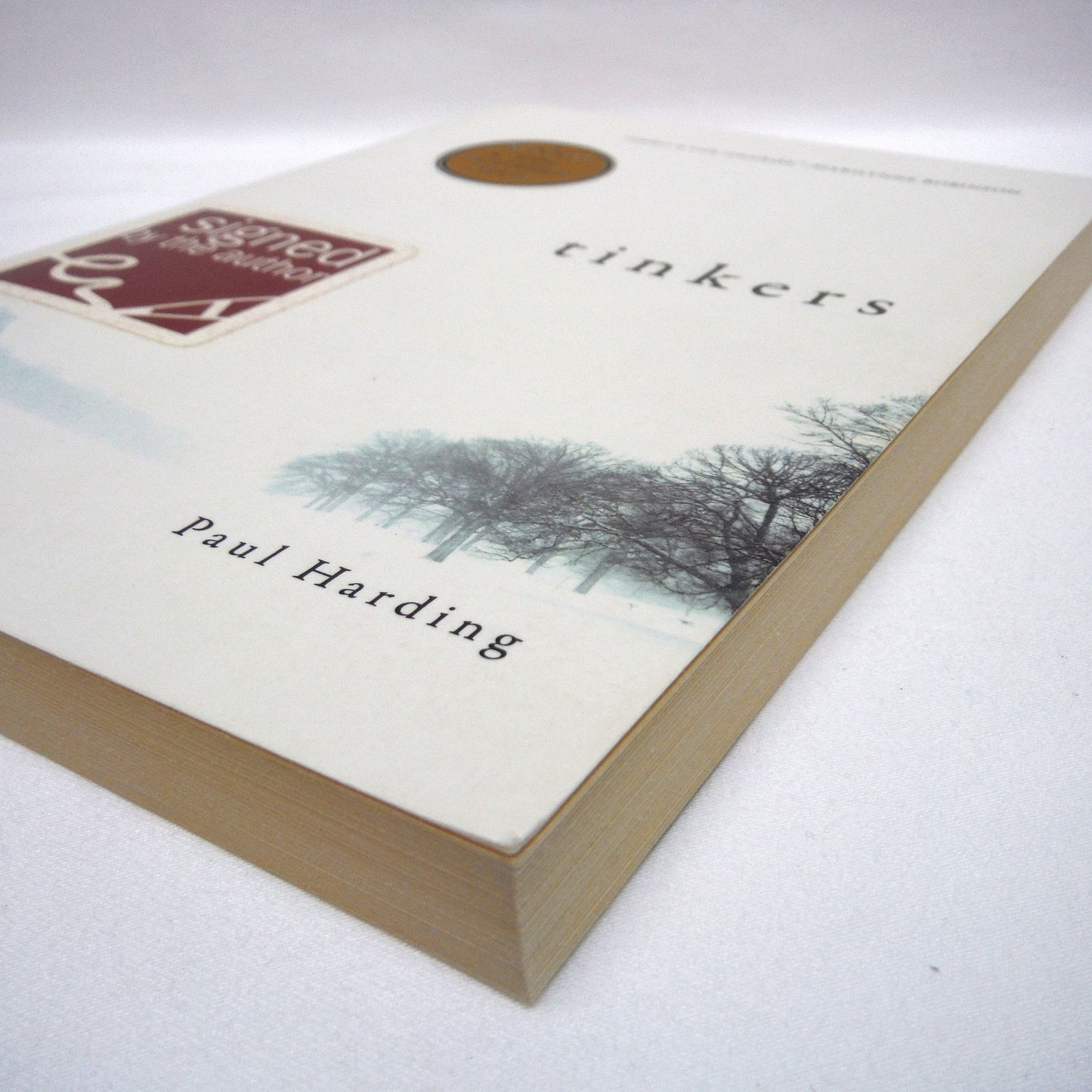 TINKERS, A Novel by Paul Harding (1st Ed. SIGNED)
