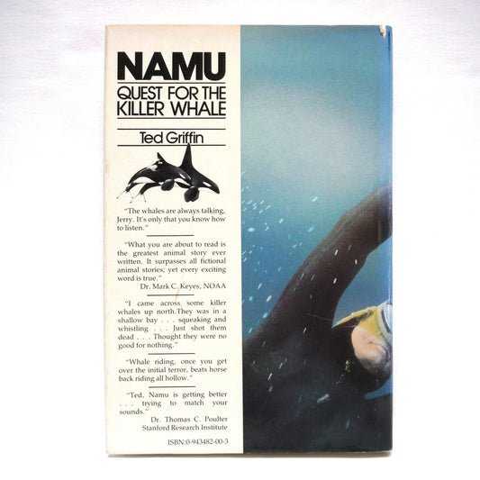 NAMU, Quest For The Killer Whale, by Ted Griffin (1st Ed. SIGNED)