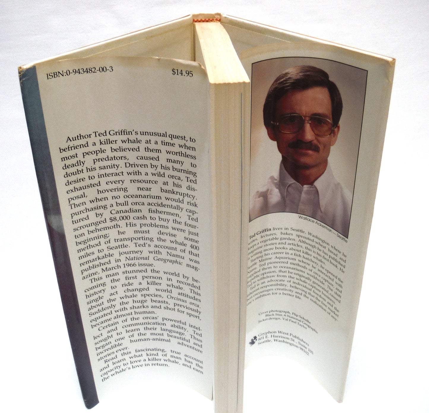 NAMU, Quest For The Killer Whale, by Ted Griffin (1st Ed. SIGNED)