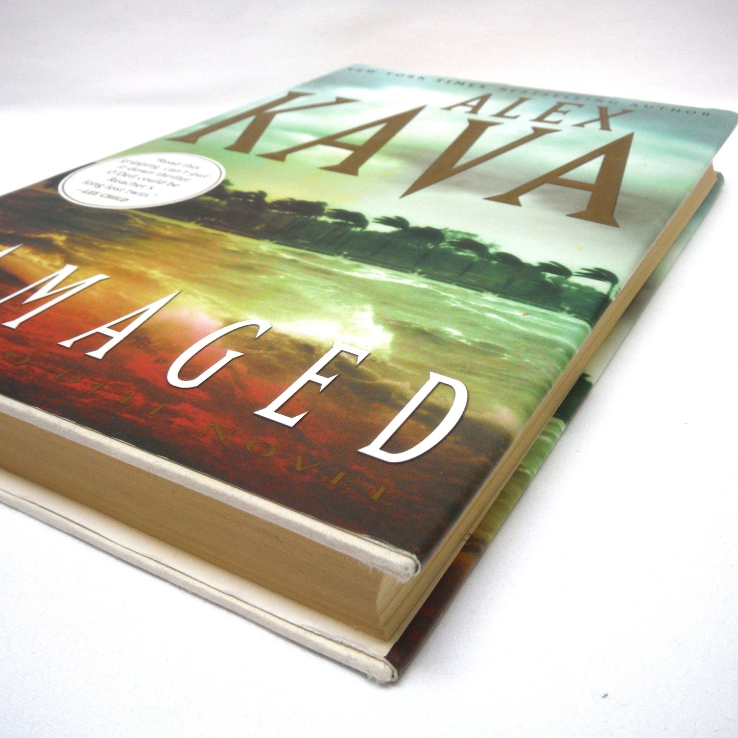 DAMAGED, A Maggie O'Dell Novel by Alex Kava (1st Ed. SIGNED)