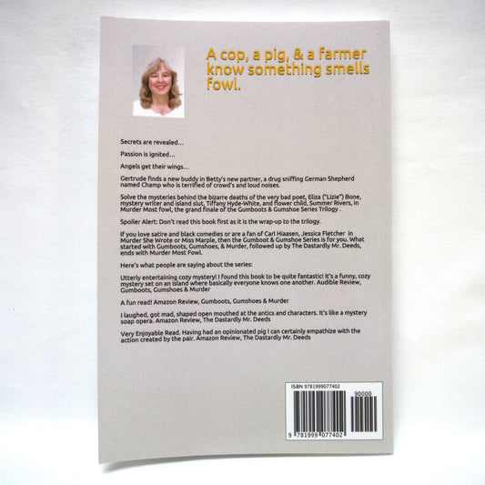 MURDER MOST FOWL, Book Three in the Gumboot & Gumshoe Series, by Laura Hesse (1st Ed. SIGNED)