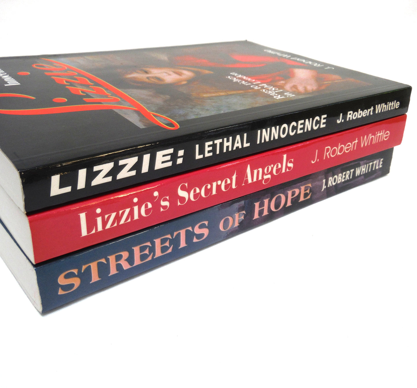 The Lizzie Series by Canadian Author J. Robert Whittle: A Paul's 3-Pack of BOOKS ONE, TWO & THREE (1st Ed. SIGNED)