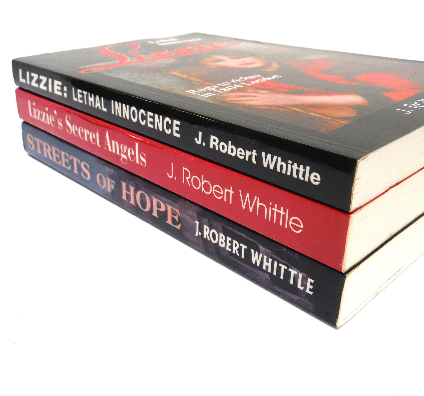 The Lizzie Series by Canadian Author J. Robert Whittle: A Paul's 3-Pack of BOOKS ONE, TWO & THREE (1st Ed. SIGNED)