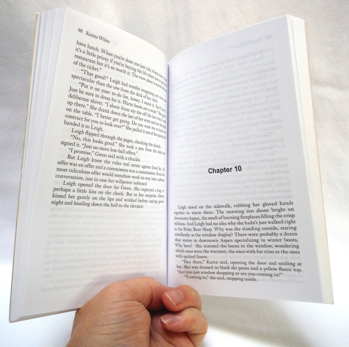 TAKEN BY SURPRISE, A Novel by Kenna White (2011 1st Ed.)