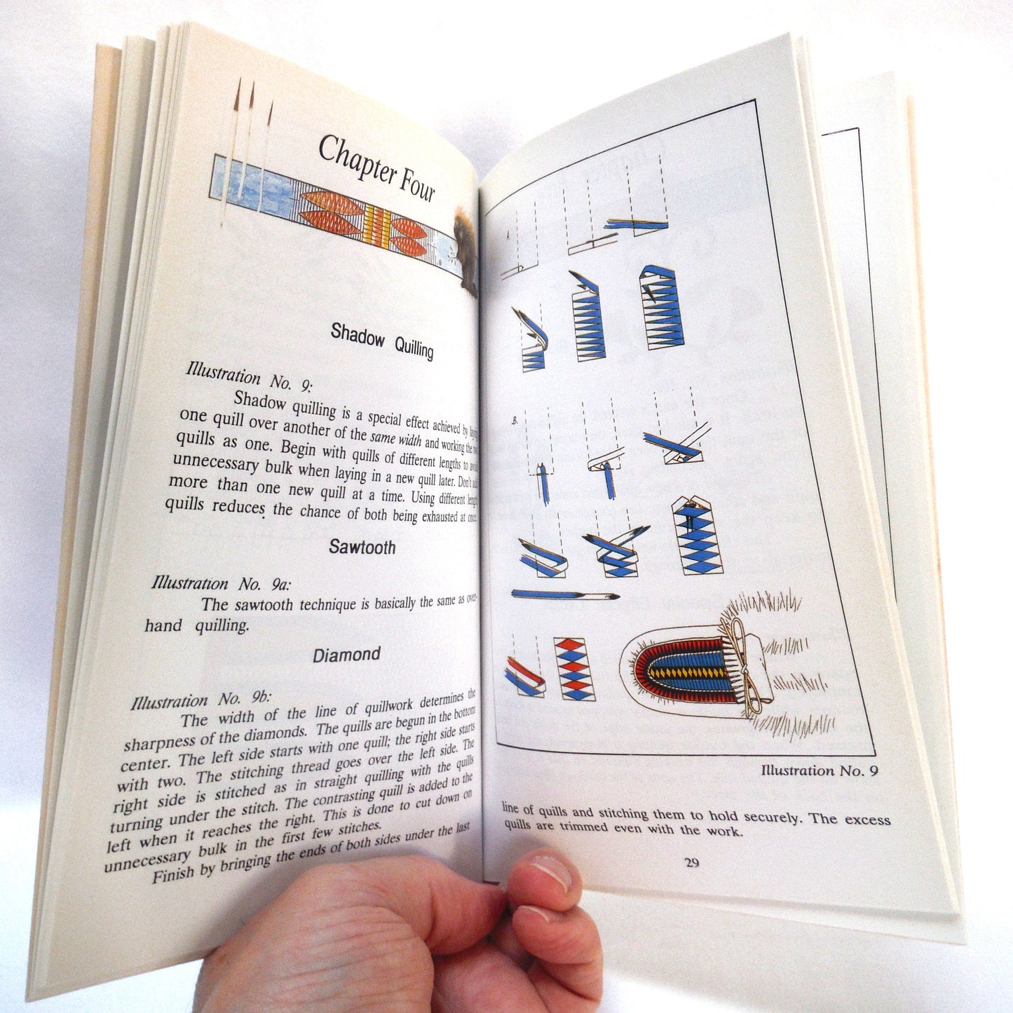GUIDE TO INDIAN QUILLWORKING, by Christy Ann Hensler (1989 1st Ed.)