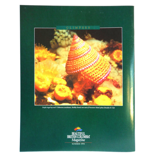 BEAUTIFUL BRITISH COLUMBIA MAGAZINE, Island of the Spirit Bear, Volume 37, Number 2, Summer 1995