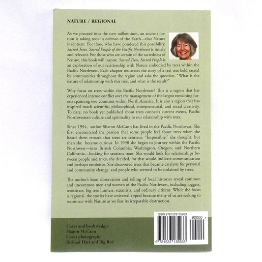 Sacred Trees, Sacred People of the Pacific Northwest, by Sharon McCann (1st Ed. SIGNED)