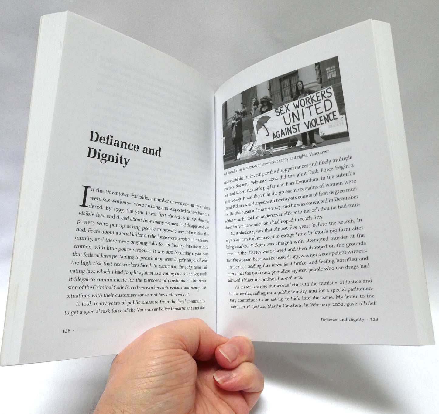 OUTSIDE IN, A Political Memoir by Libby Davies (1st Ed. SIGNED)