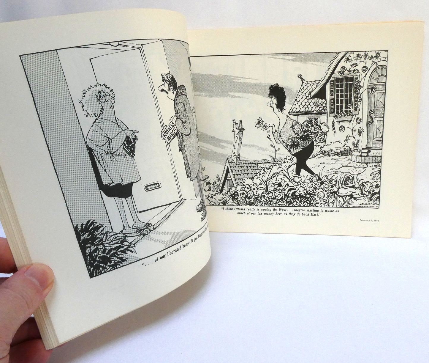 NORRIS, 22th Annual Collection of 101 Cartoons from The Vancouver Sun (1973 1st Ed.)