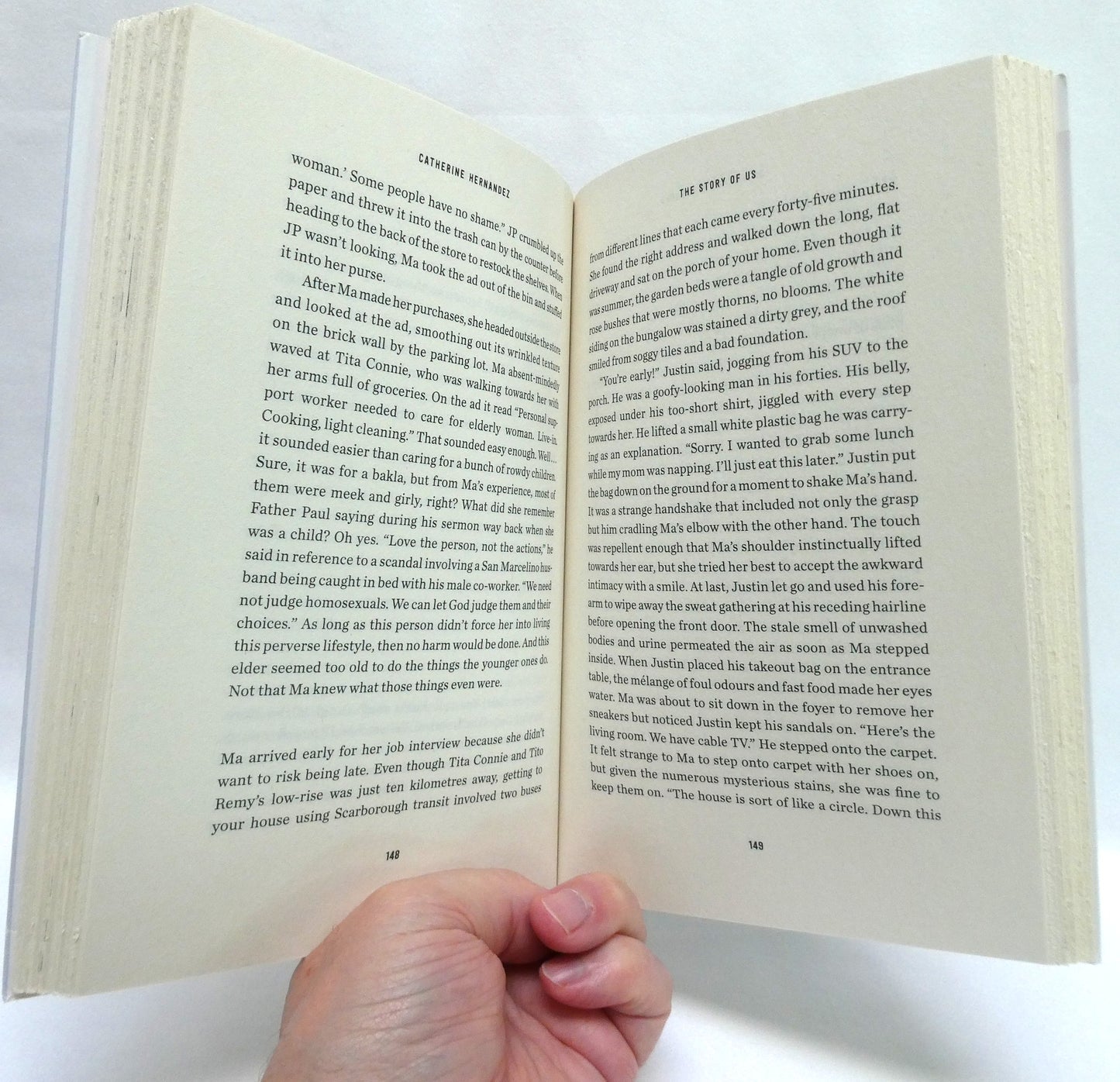 THE STORY OF US, A Novel by Catherine Hernandez (1st Ed. SIGNED)