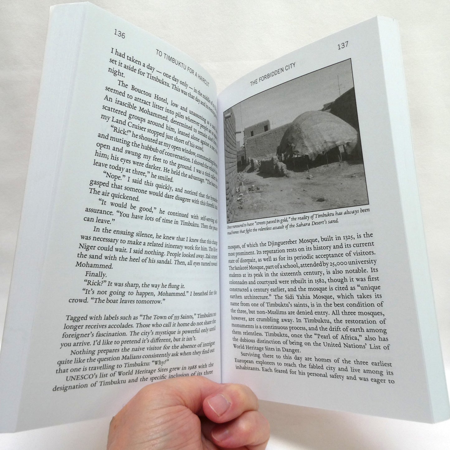 TO TIMBUKTU FOR A HAIRCUT, A Journey Through West Africa, by Rick Antonson (1st Ed. SIGNED)