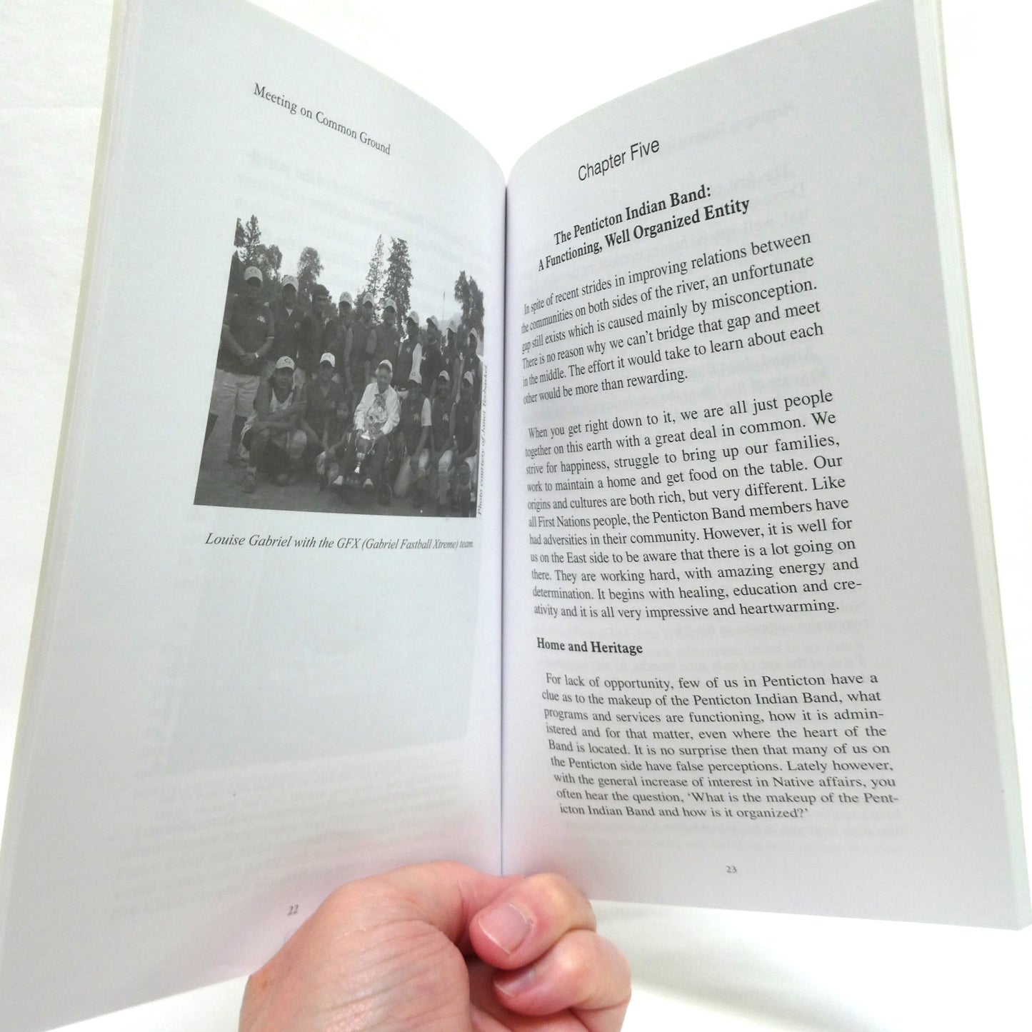 MEETING ON COMMON GROUND, A Collection of Thoughts by Fred Ritchie (1st Ed. SIGNED)