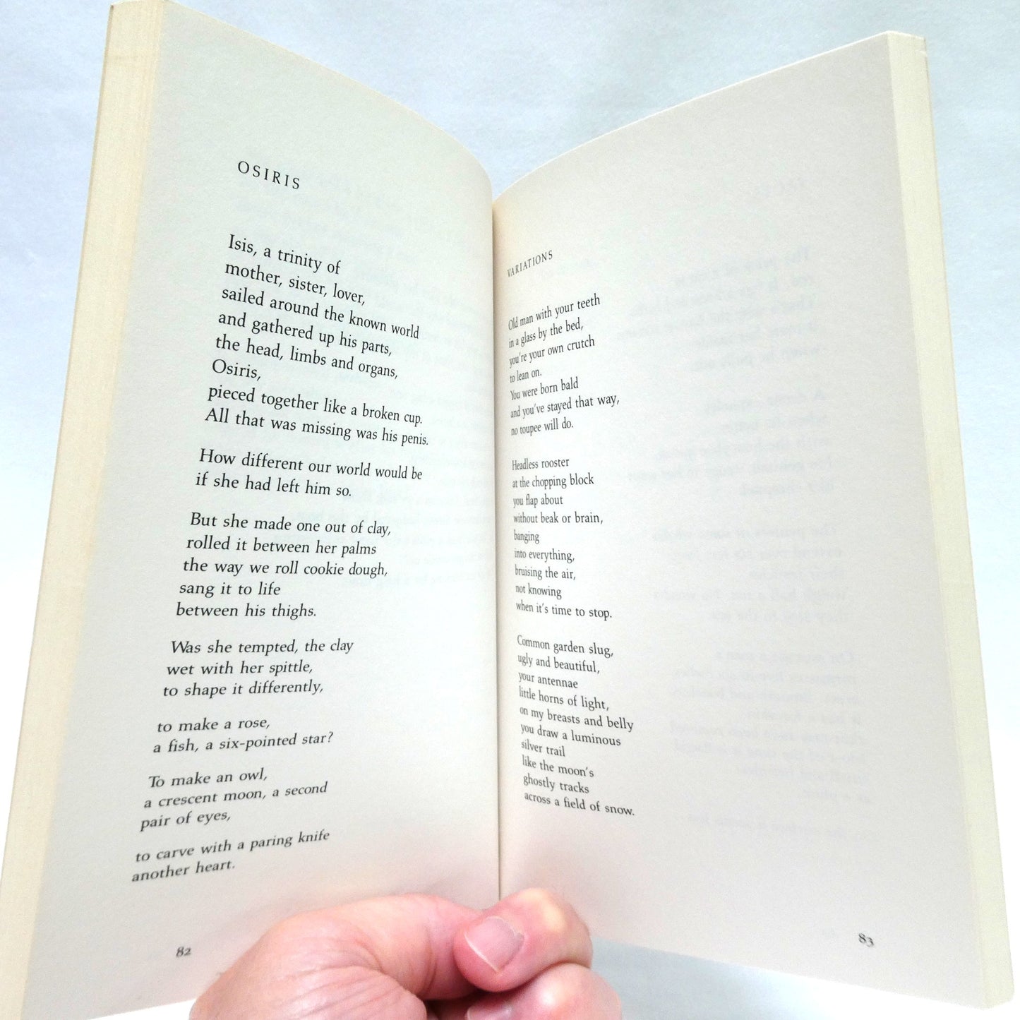 ANGELS OF FLESH, ANGELS OF SILENCE, Poetry by Lorna Crozier (1st Ed. SIGNED)