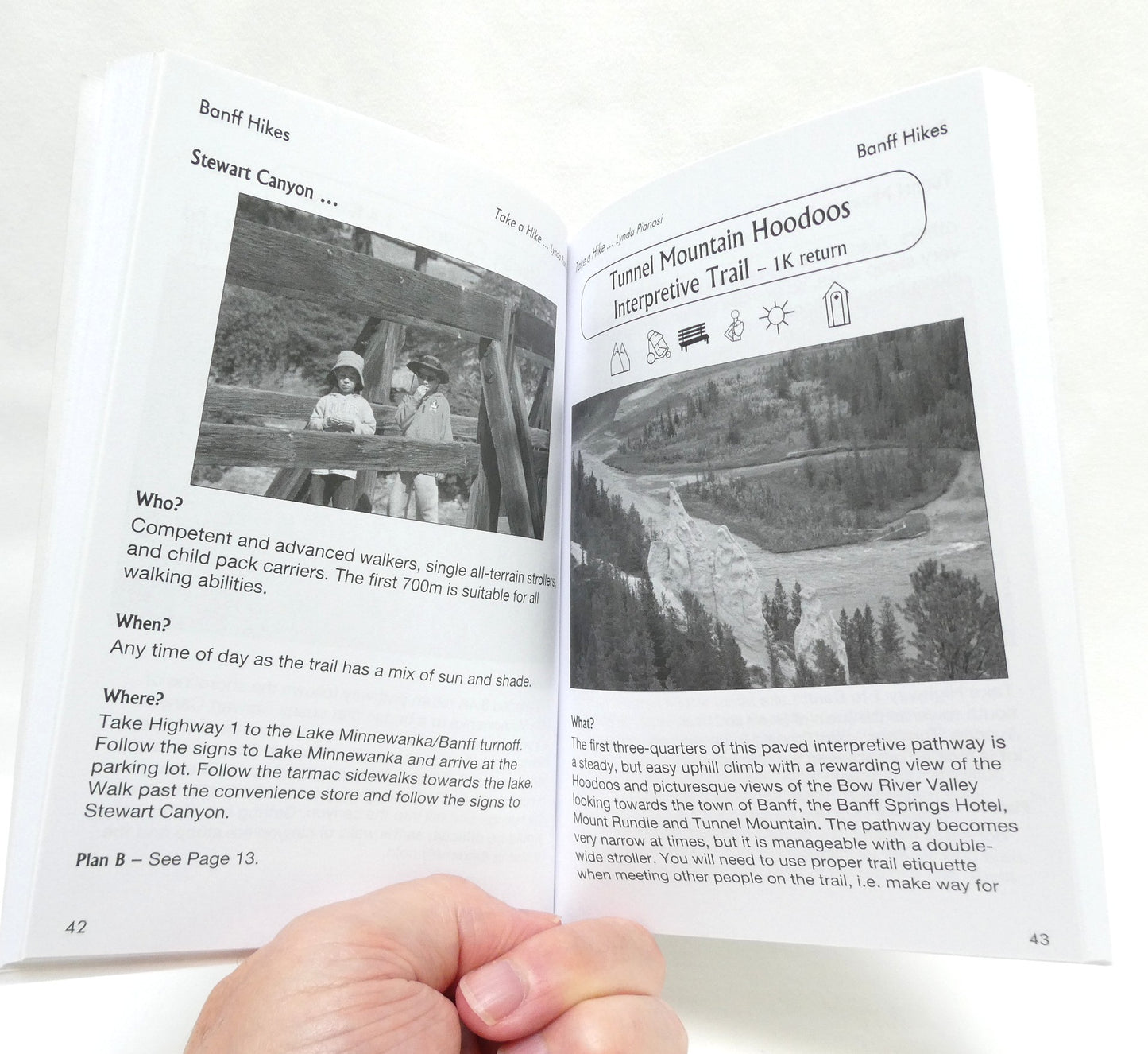 TAKE A HIKE WITH YOUR CHILDREN, From Tots to Tweens in The Canadian Rockies, by Lynda Pianosi (1st Ed. SIGNED)