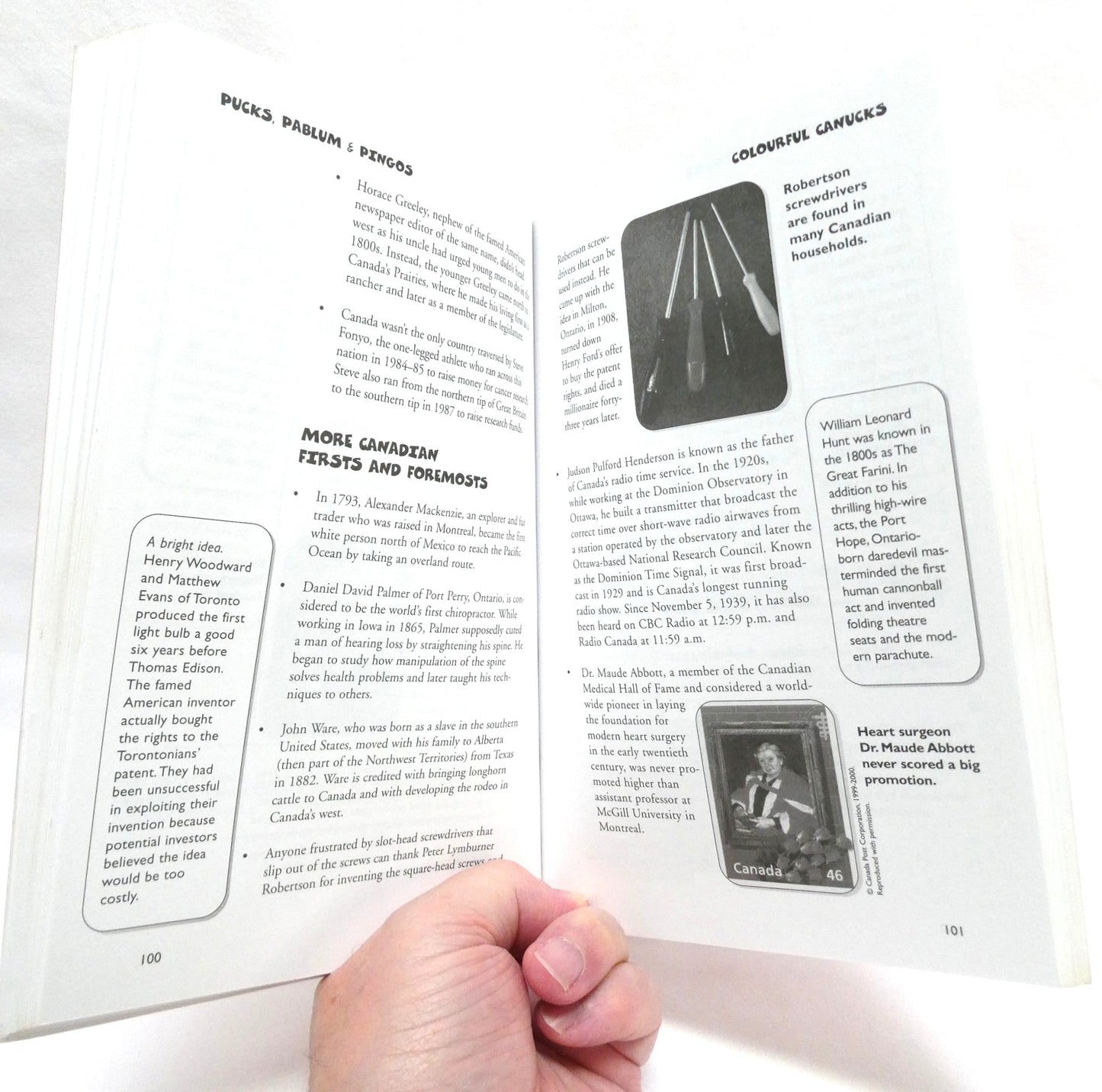 PUCKS PABLUM & PINGOS, More Fascinating Facts and Quirky Quizzes, by Mark Kearney and Randy Ray (2004 1st Ed.)
