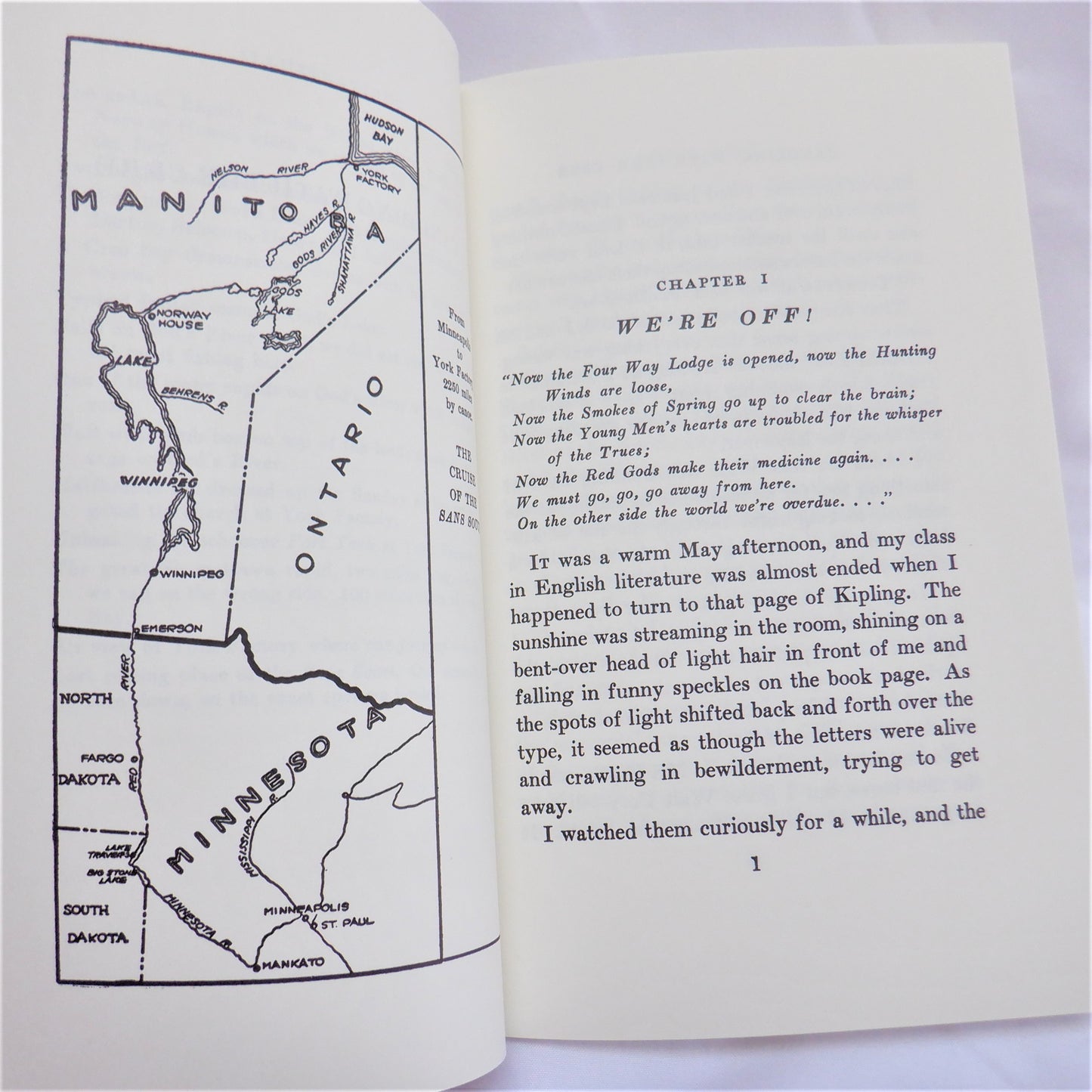 CANOEING WITH THE CREE, A 2,250-mile Voyage from Minneapolis to Hudson Bay, by Eric Sevareid, 2004