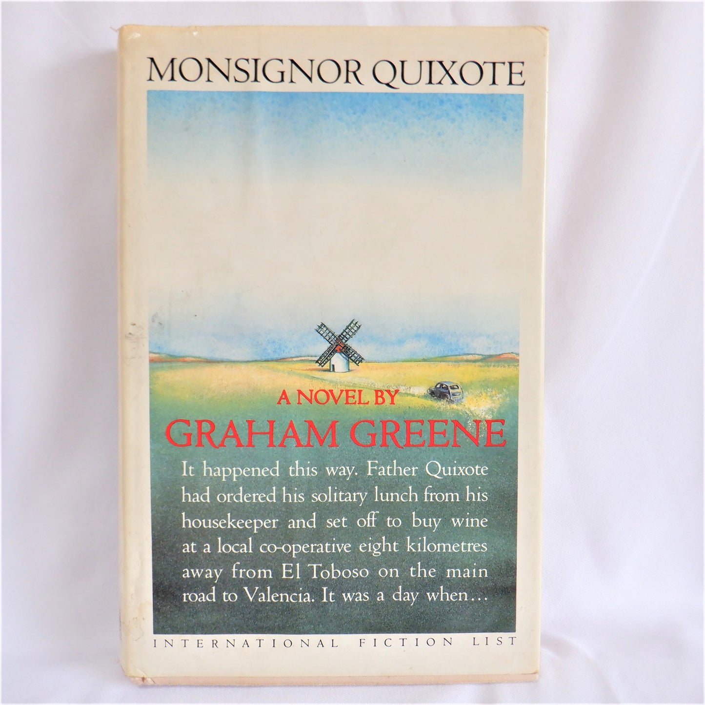 MONSIGNOR QUIXOTE, A Graham Greene Novel (1982 1st Ed.)