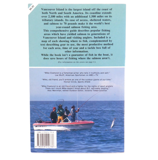 SALMON FISHING BRITISH COLUMBIA, Volume 1 Vancouver Island, by Mike Cramond, 1993