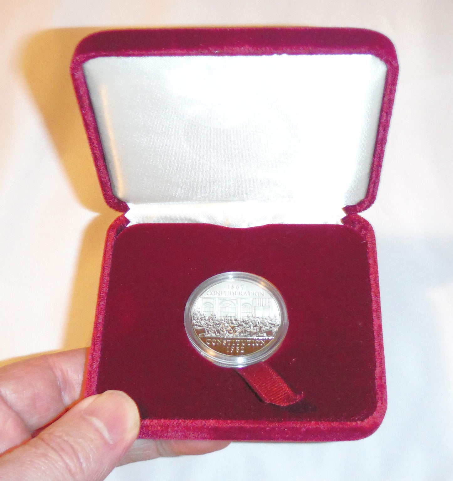 1982 Canadian $1 DOLLAR CONSTITUTION Coin, in Brilliant Uncirculated Nickel Finish (A Paul's TWO-PACK Special!)