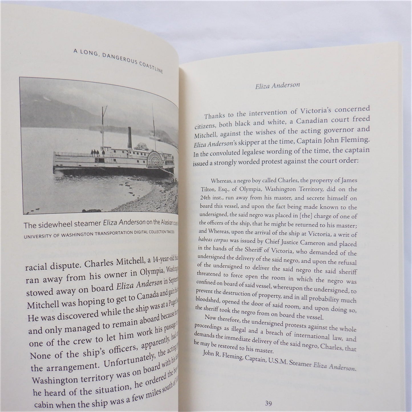 A LONG, DANGEROUS COASTLINE, Shipwreck Tales from Alaska to California, by Anthony Dalton (2010 1st Ed.)