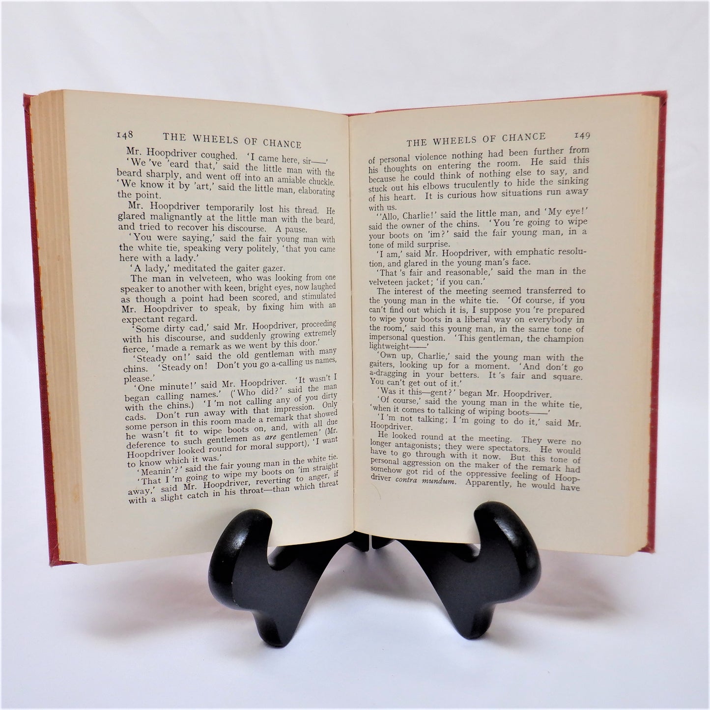 THE WHEELS OF CHANCE, and THE TIME MACHINE, by H.G. Wells, 1954