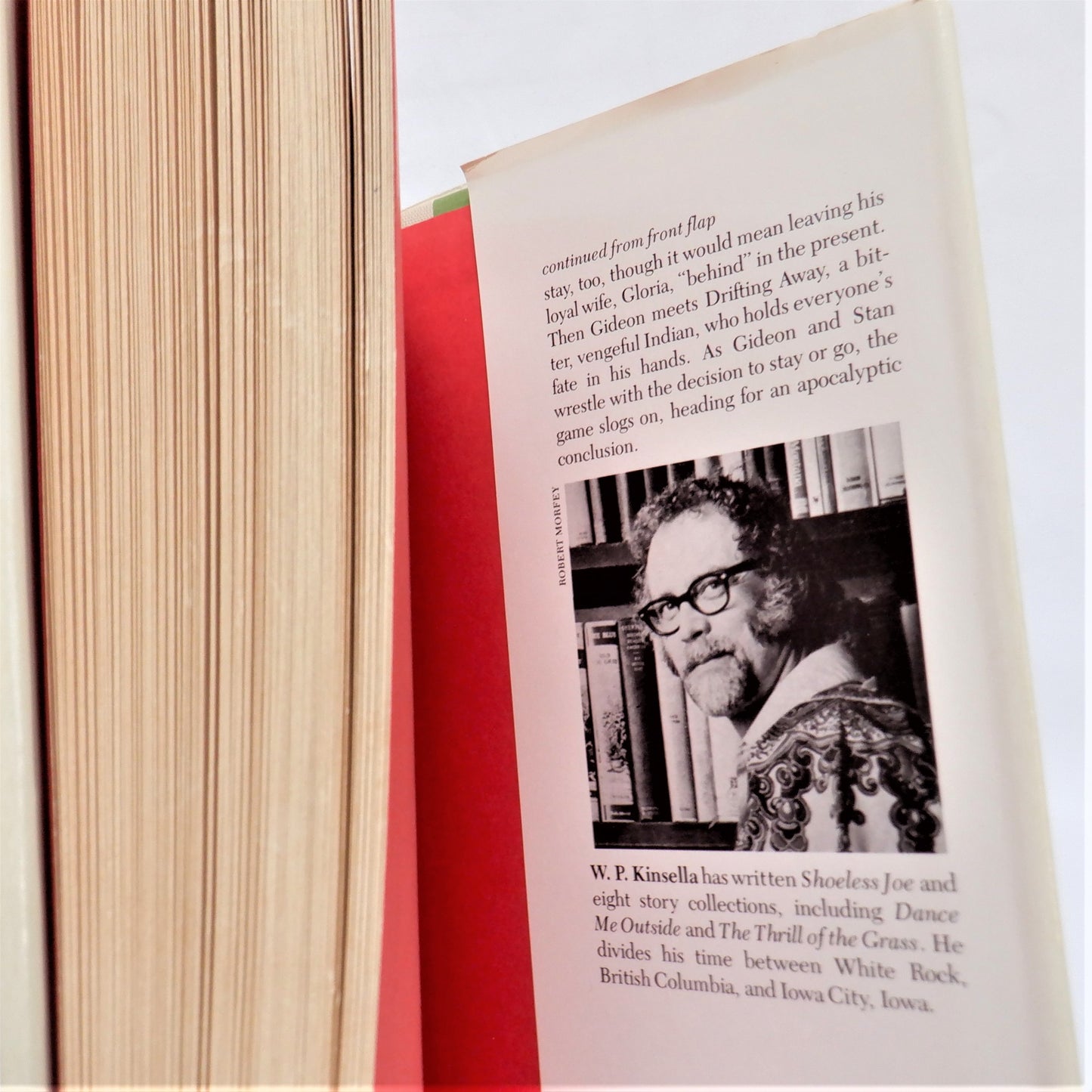 THE IOWA BASEBALL CONFEDERACY, by W.P. Kinsella (1986 1st Ed.)