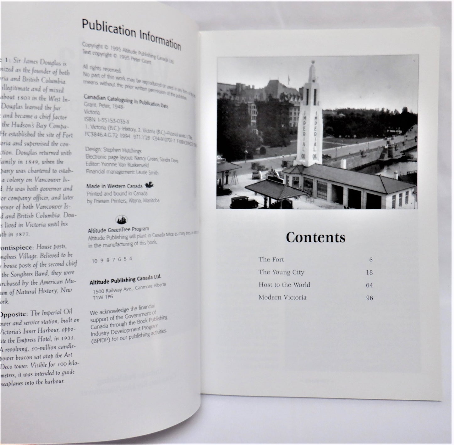 VICTORIA...A History in Photographs, by Peter Grant (1995 1st Ed.)