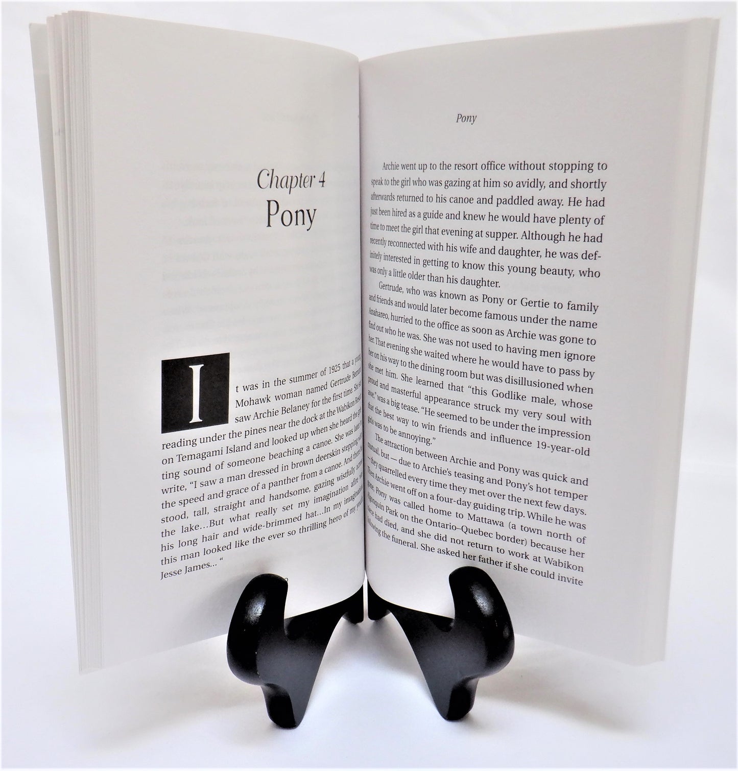 GREY OWL, The Curious Life of Archie Belaney, Biography by Irene Ternier Gordon (2004 1st Ed.)