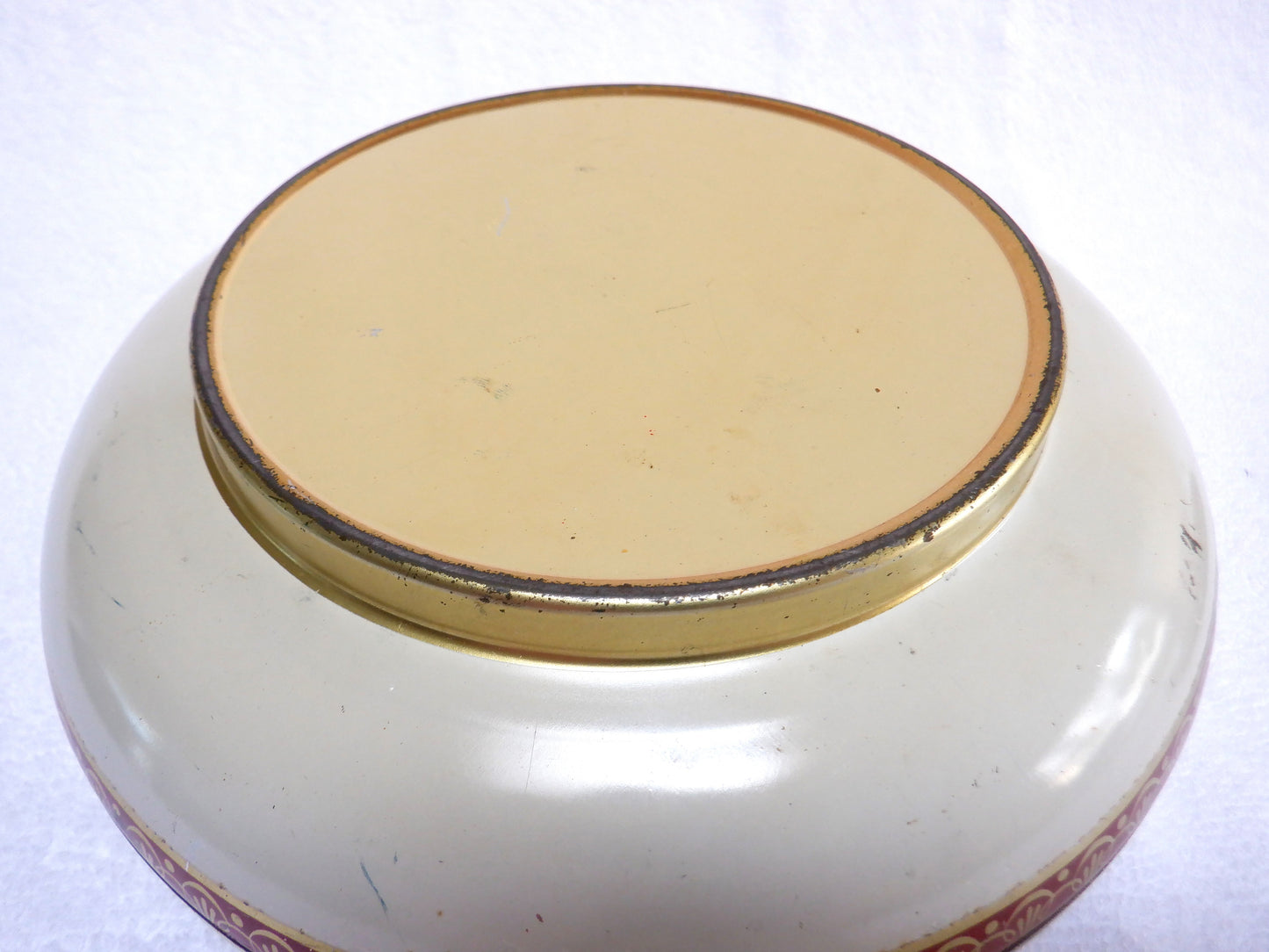 RARE Round Coffee Tin from Germany: 'MOCCA GOLD SIEGEL'