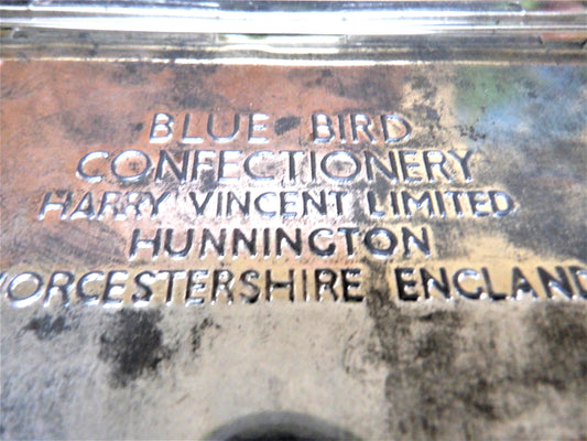 BLUE BIRD Confectionery Vintage Tin Container: 'THE PIRATE'S CHEST'
