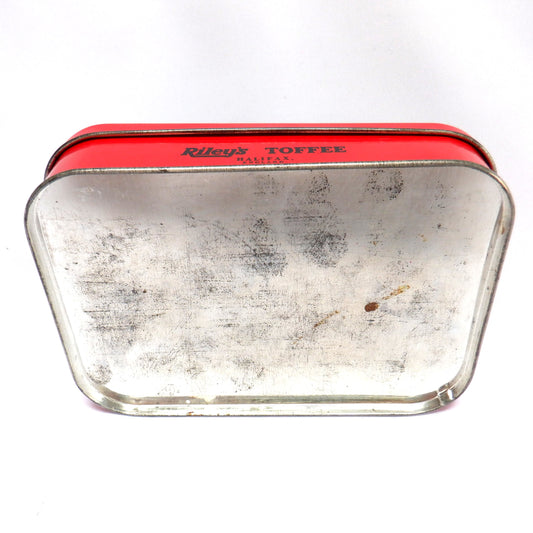 RILEY'S TOFFEE TIN, "Colt & Cat"