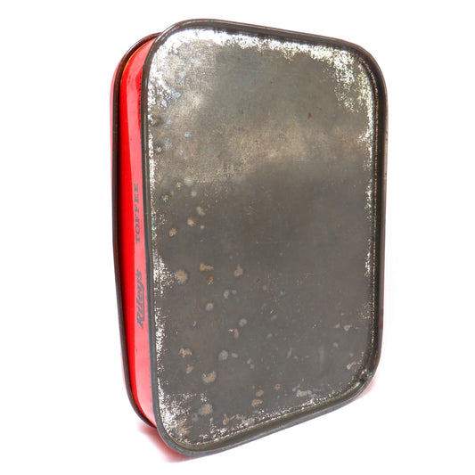 Vintage Toffee Tin by RILEY'S of Halifax, England: 'CANADIAN MOUNTIE ON GUARD'