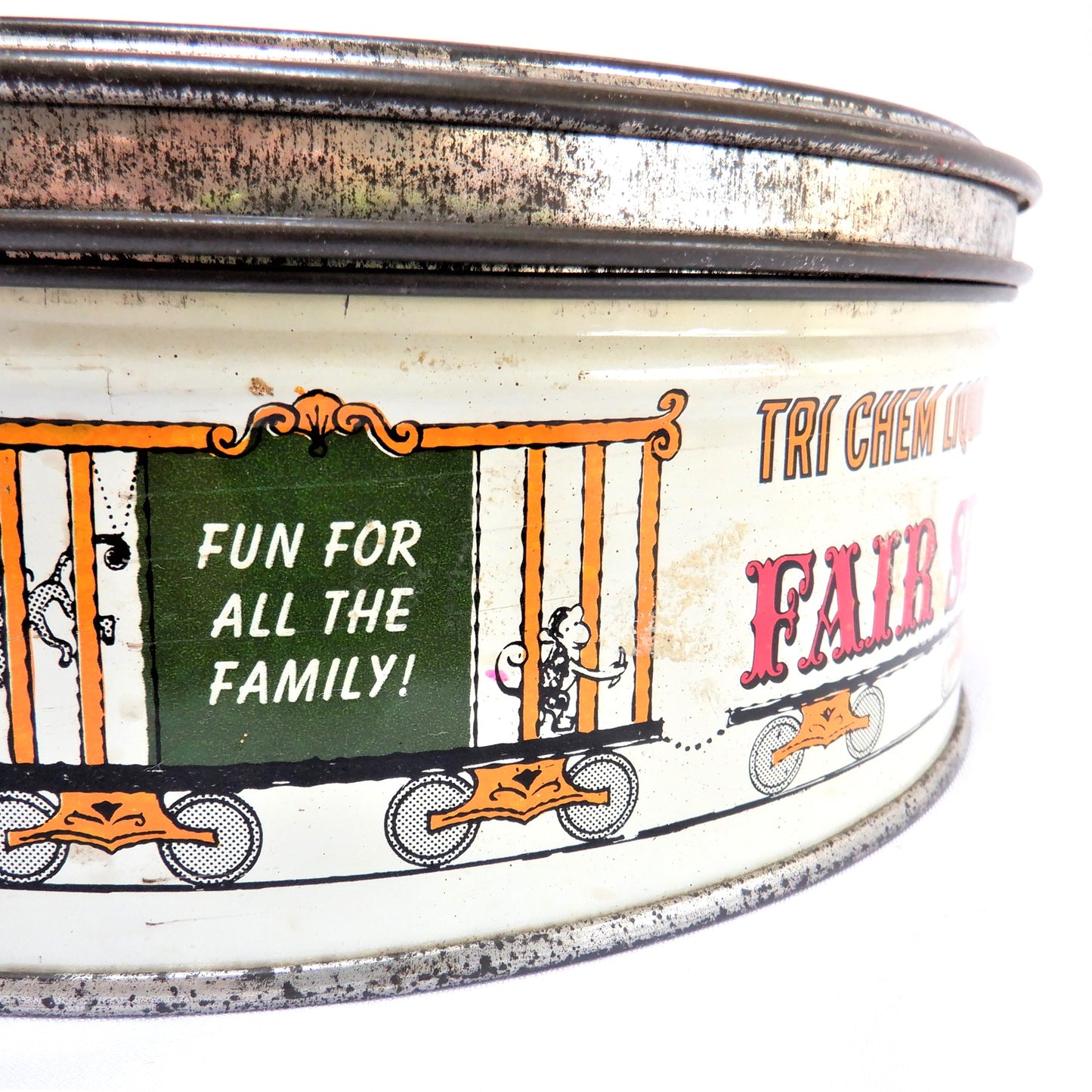 Vintage Tin Hobby Container, 'FAIR SPECIAL' by TRI-CHEM Liquid Embroidery Company Inc.