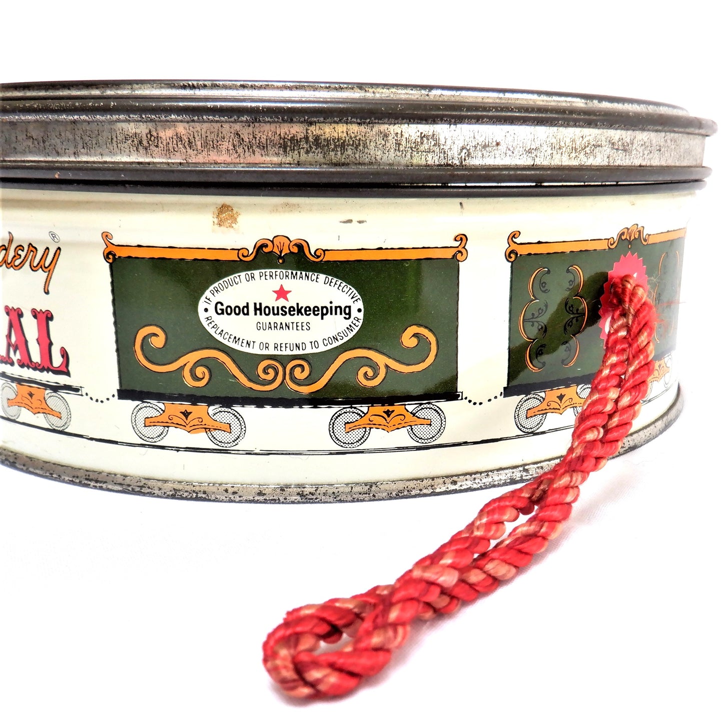 Vintage Tin Hobby Container, 'FAIR SPECIAL' by TRI-CHEM Liquid Embroidery Company Inc.