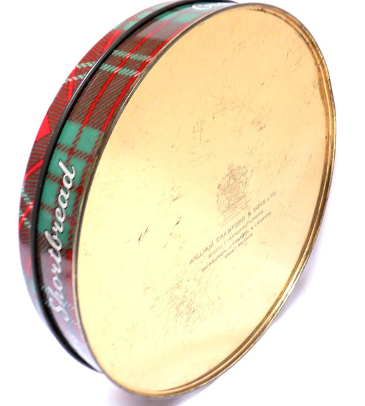 Vintage Tin Container by Crawford's Biscuit Company of Scotland: 'BONNIE MARY SHORTBREAD'