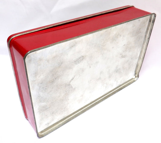 Vintage Tin Container made by The E.I. & CO. Limited: 'THE MEDIEVAL MUSICIAN & THE DANCING NYMPH'