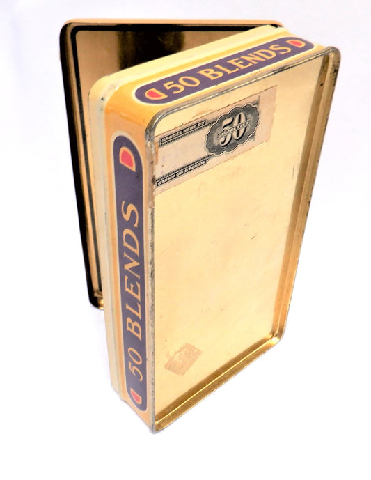 Antique Cigarette Tin by MACDONALD'S CIGARETTE'S: 'BLENDS, THEY'RE HONEYED'  Made in CANADA
