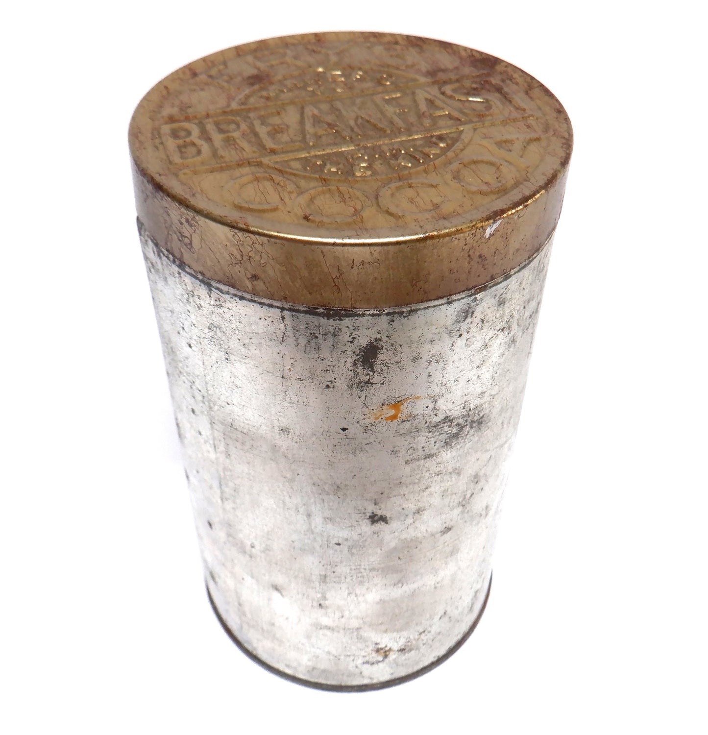 Antique Tin Container by J. S. Fry & Sons of London: 'BREAKFAST COCOA', Made in Canada!