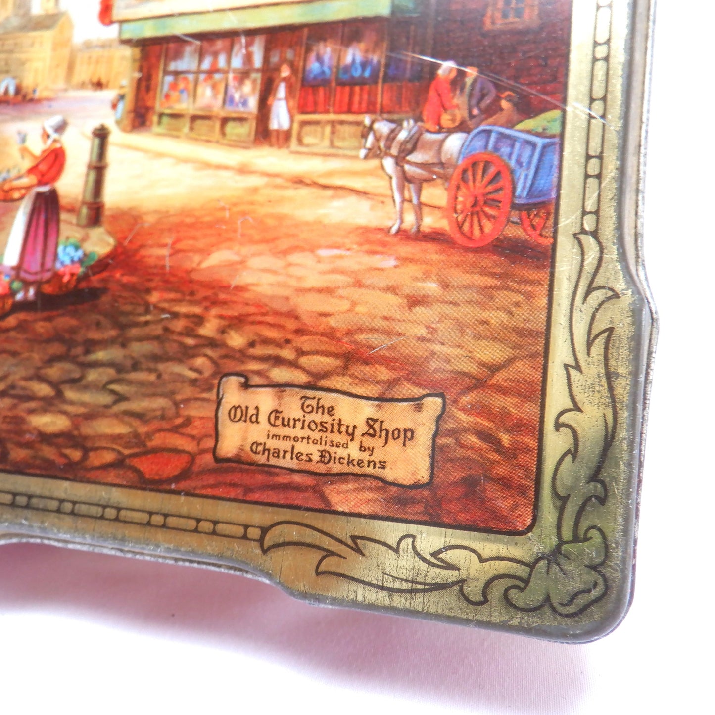 Antique Tin from HARRY VINCENT LIMITED, BLUE BIRD TOFFEE of Hunnington: THE OLD CURIOSITY SHOP #1