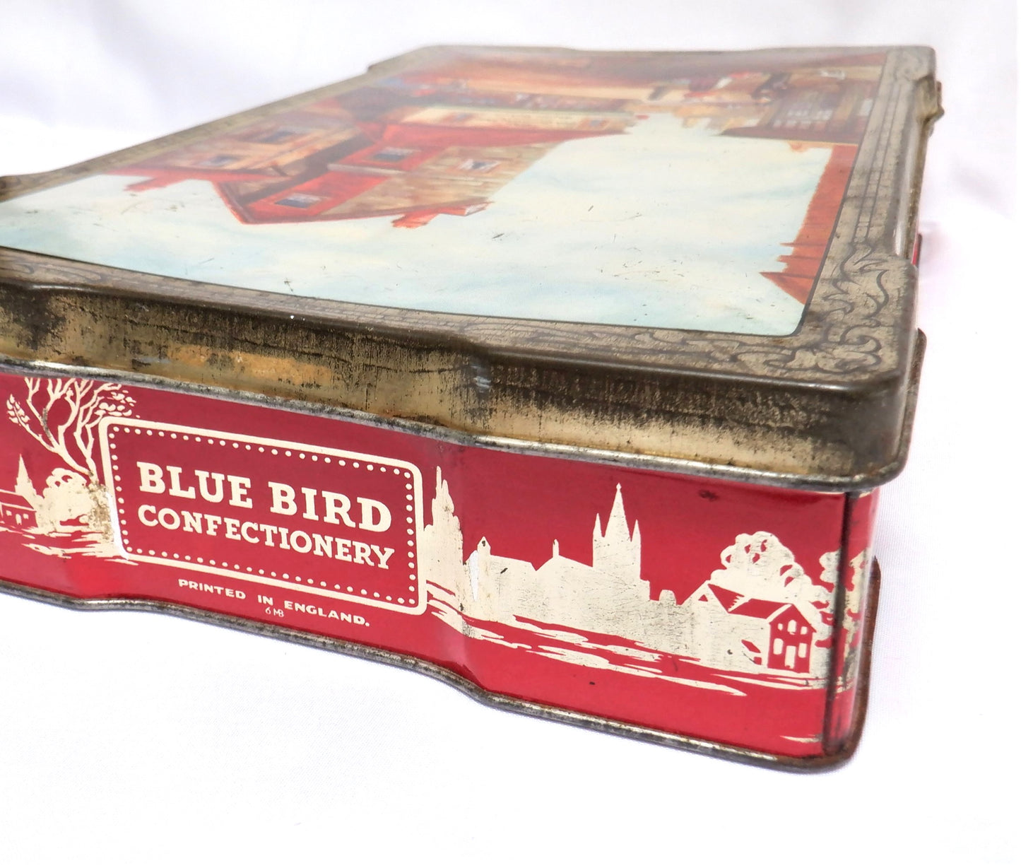 Antique Tin from HARRY VINCENT LIMITED, BLUE BIRD TOFFEE of Hunnington: THE OLD CURIOSITY SHOP #1