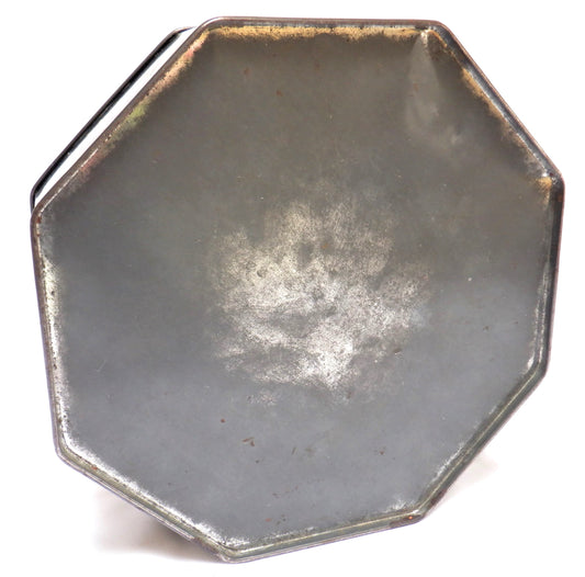 Antique Tin Container by Harry Vincent Limited of Hunnington, England: 'VASE OF ROSES'