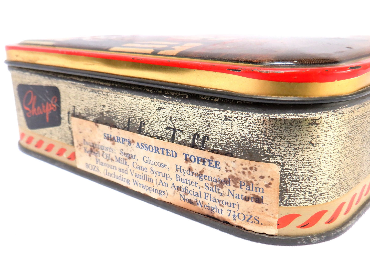 Vintage Tin by EDWARD SHARP & SONS LTD - 'The Old London Beefeater Gets A Visitor!'