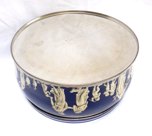 HUNTLEY & PALMERS BISCUITS Vintage Tin - 'Greek Cherubs'