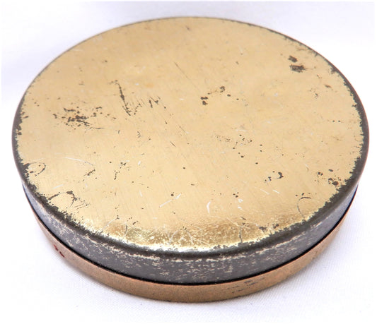 Vintage Medicinal Tin Container in the RARE 10 cent packaging: 'ZUBES LOZENGES'