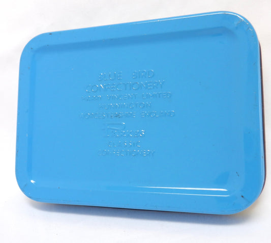 BLUE BIRD TOFFEE Vintage Tin: Perce Rock Quebec, Canada #1
