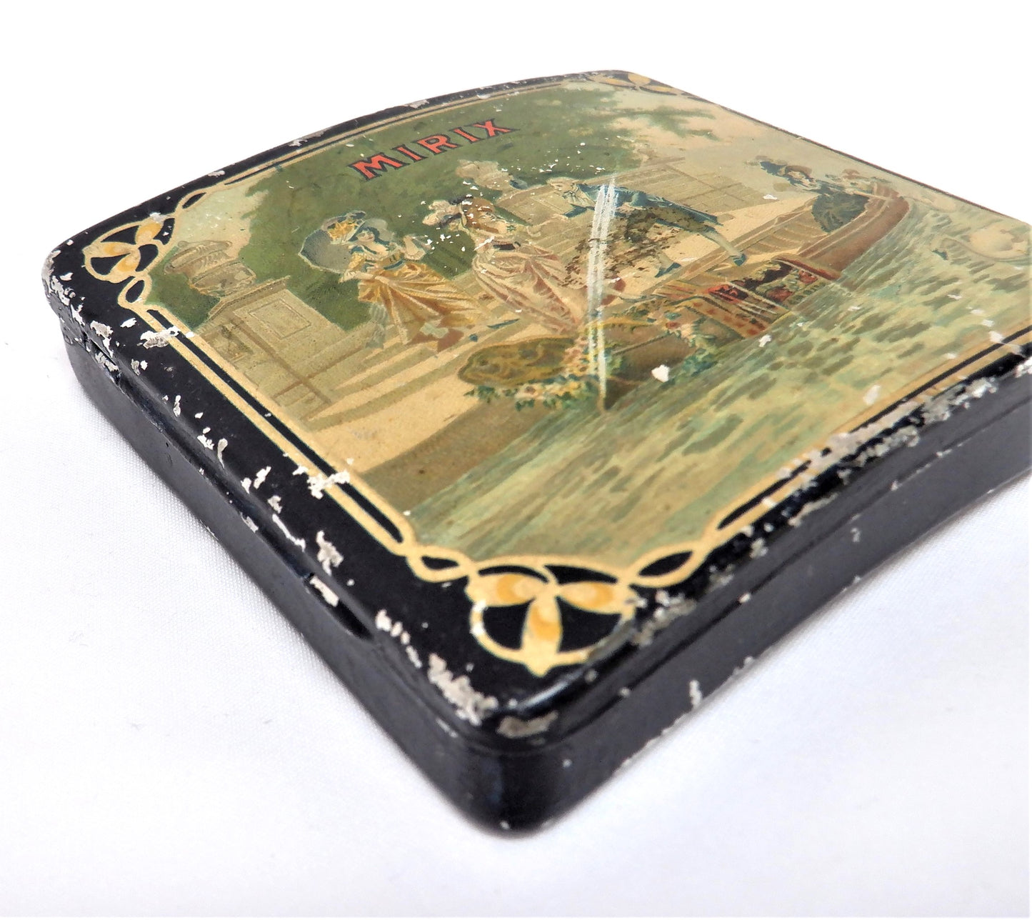 Antique French Tin by MIRIX, DIGESTIF ROYAL, Tres-Efficace contre le Mal de Mer!